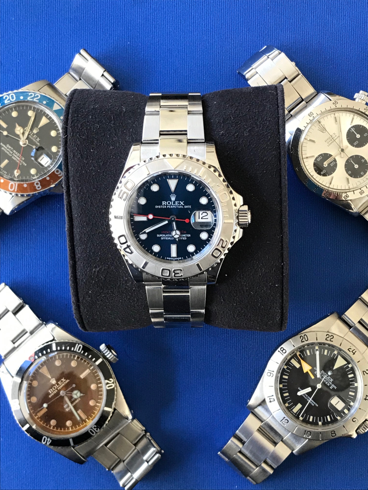 blue omega seamaster professional