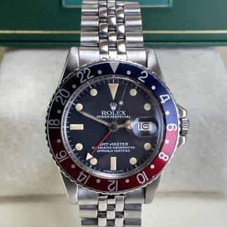 Rolex GMT Master Reference #1675 Pepsi Rare Vintage 1968