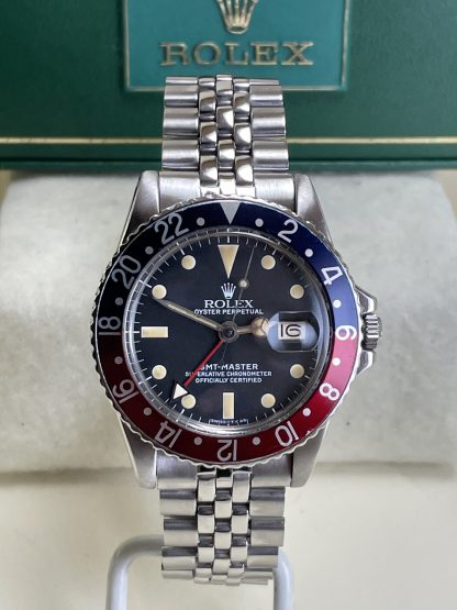 Rolex GMT Master Reference #1675 Pepsi Rare Vintage 1968
