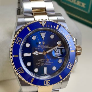 Rolex 2-Tone Submariner "Bluesy" #116613