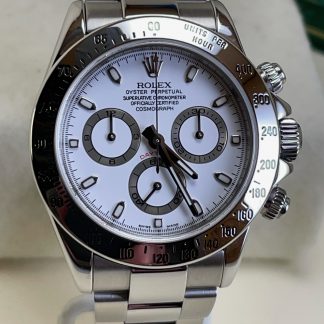 Rolex Cosmograph Daytona #116520 White Dial
