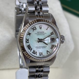 Ladies Rolex Datejust #79174 – Factory Mother of Pearl MOP Dial – Excellent Condition Full Set