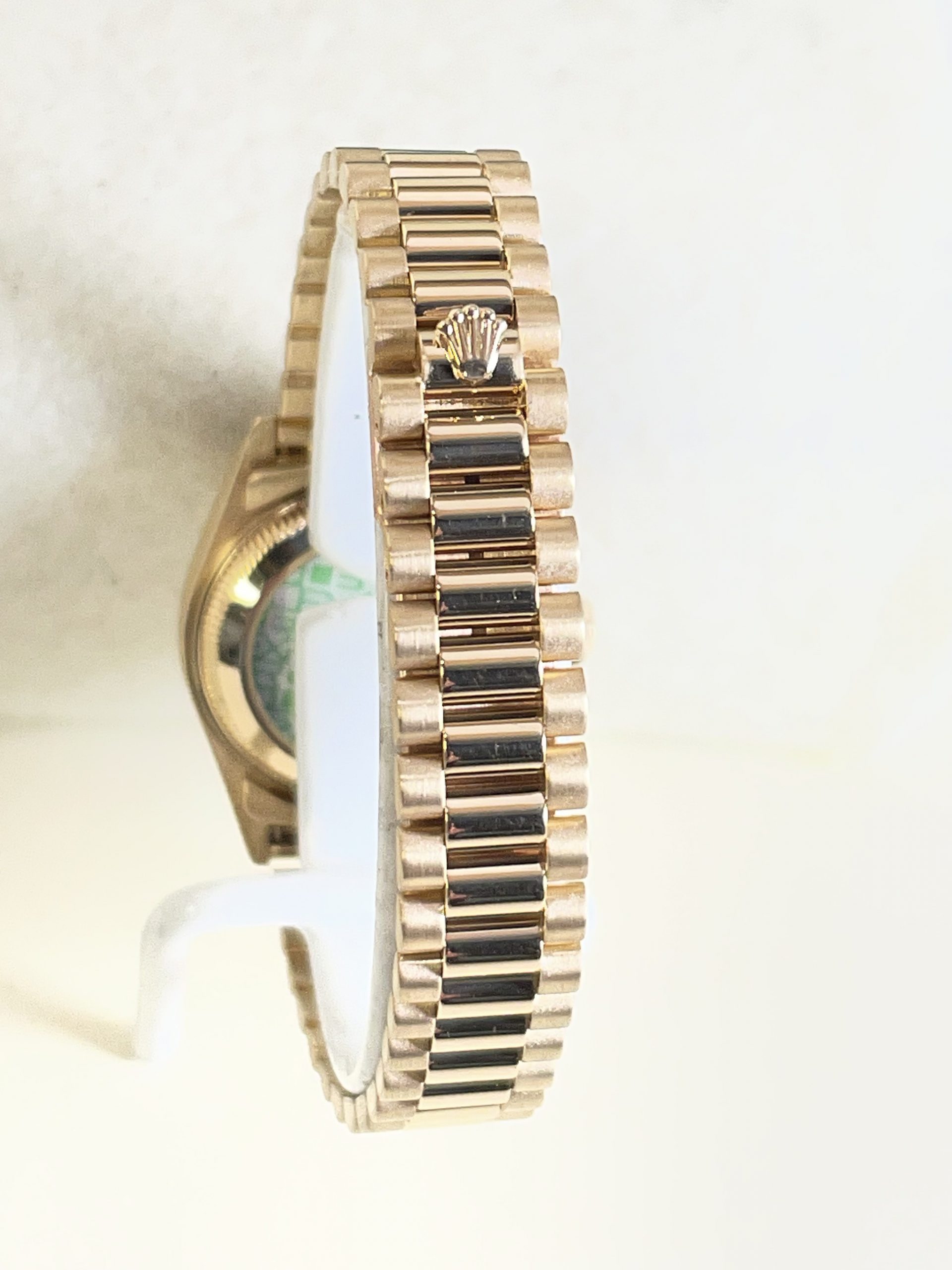 Ladies Rolex Datejust “President” #69178 with Diamond Dial -18K Yellow Gold. Box & Papers - Image 2
