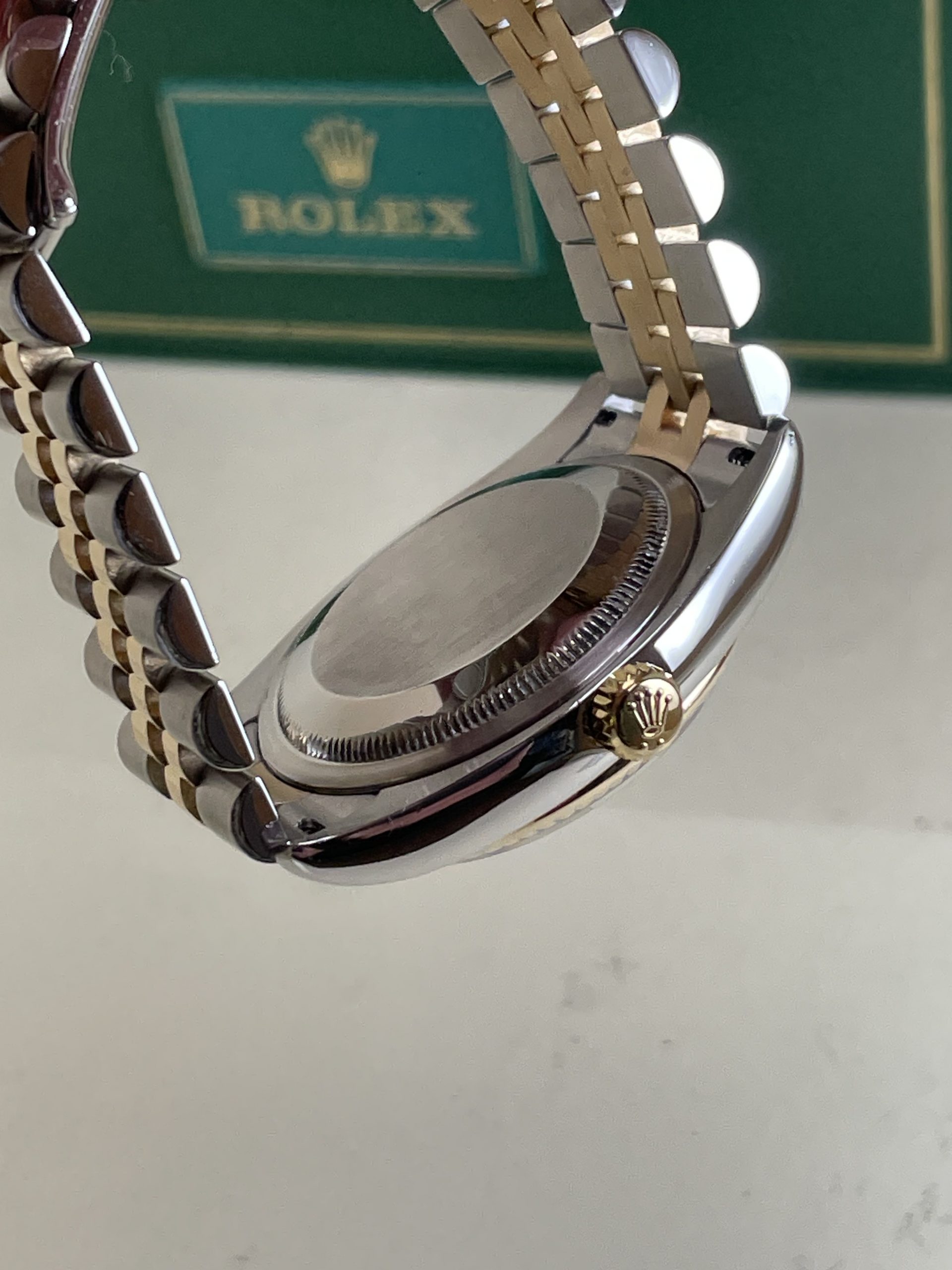 Rolex Datejust Two-Tone 36MM #116233 Black Index Dial, Hidden-Clasp Jubilee Full Set - Image 2